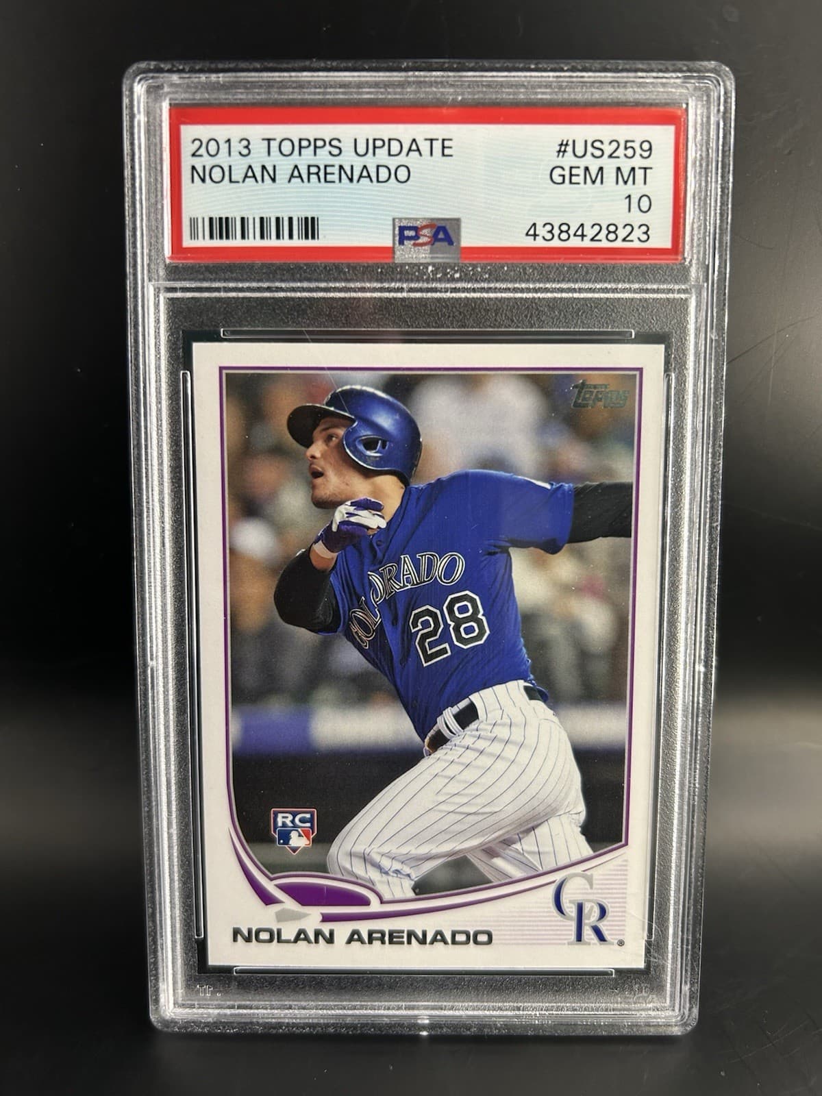 2013 Topps Update Series - Nolan Arenado #US259 (RC). PSA 10!