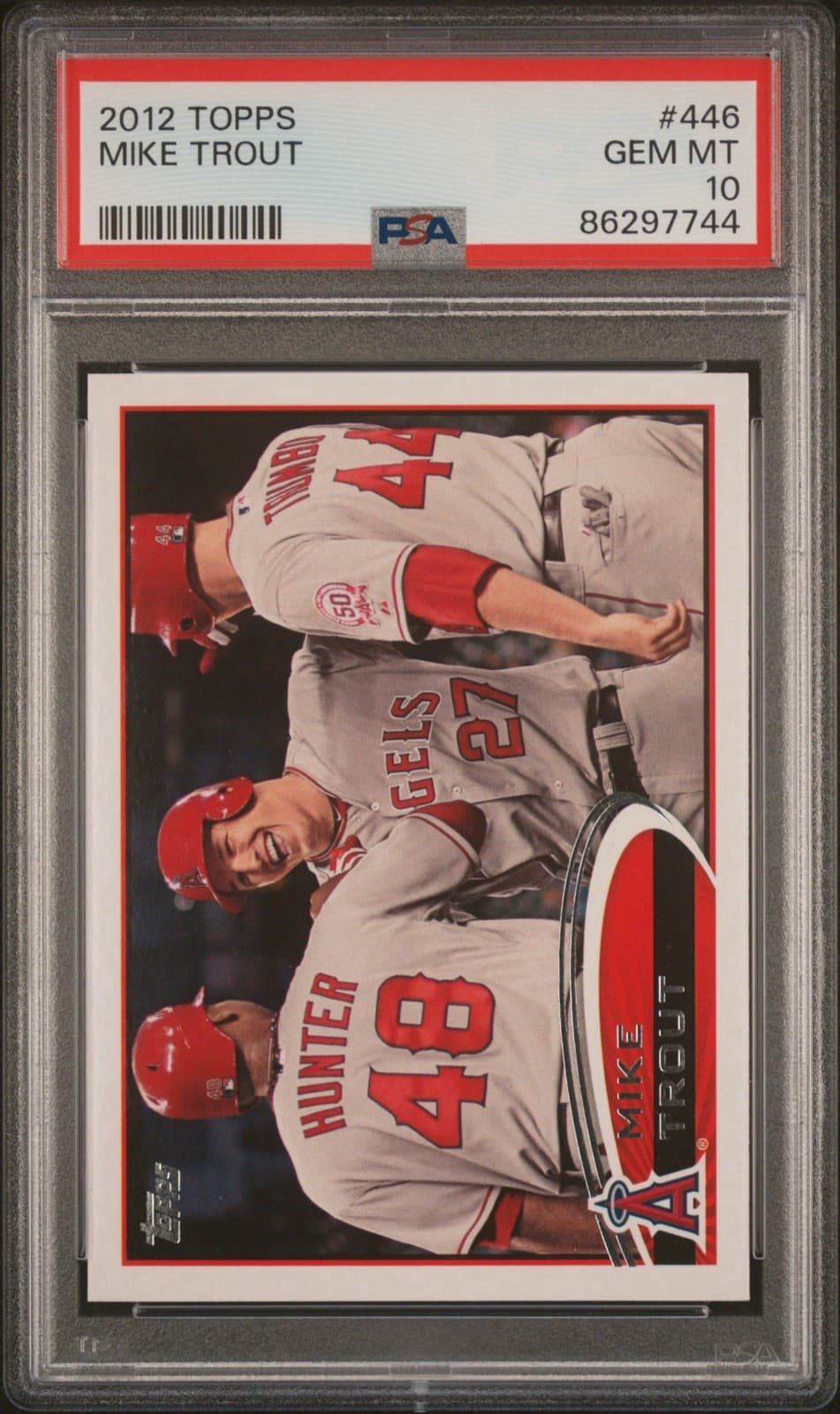 2012 Topps - Mike Trout #446. PSA 10 GEM MT.