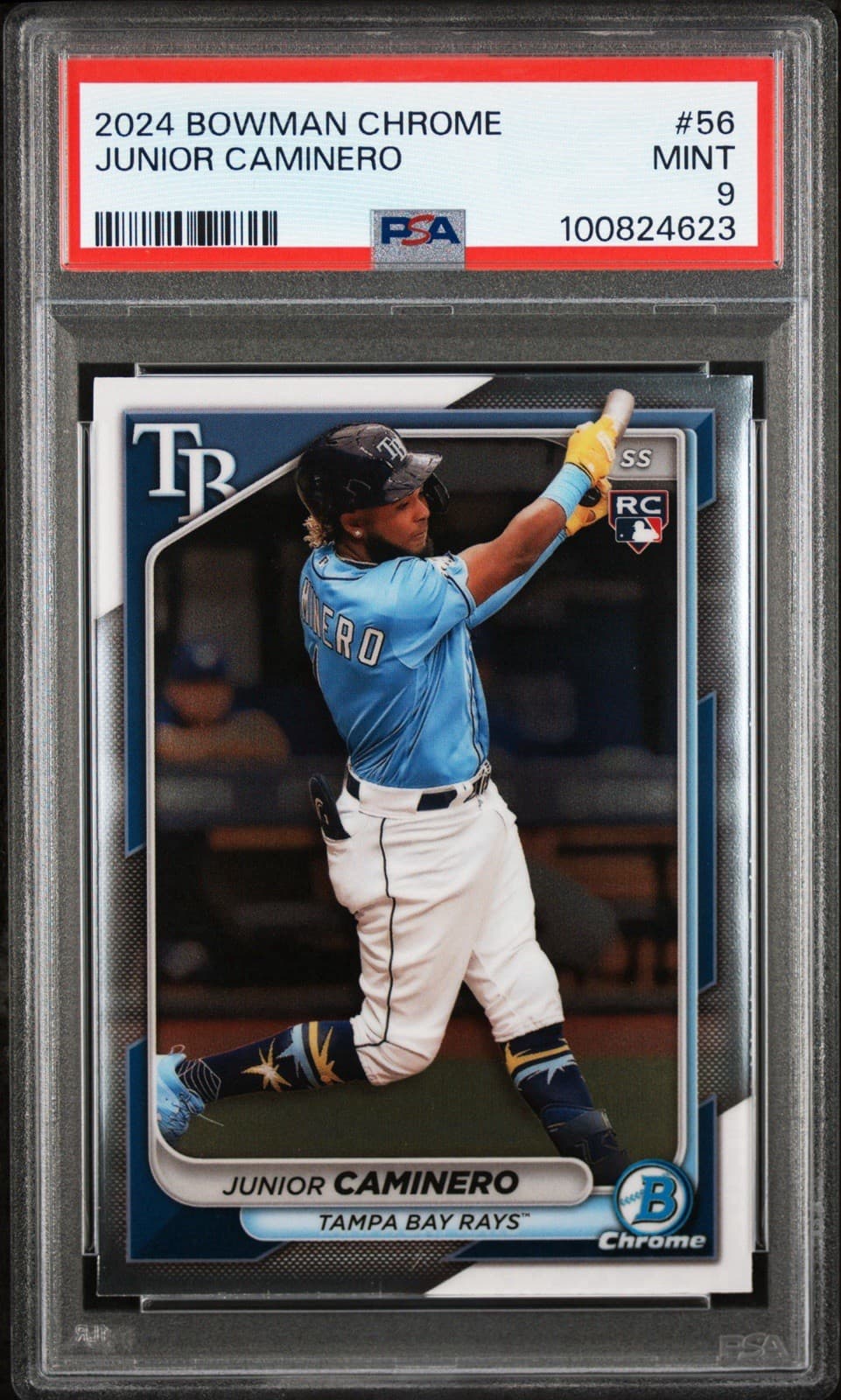 2024 Bowman Chrome - Junior Caminero #56 (RC)